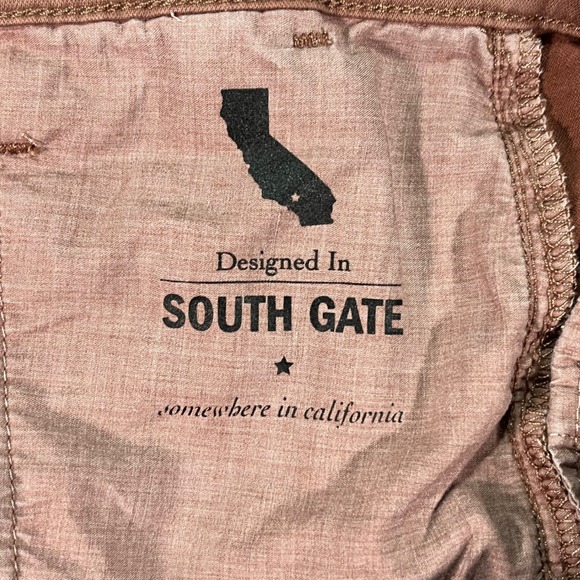 Adriano Goldschmied Caden Trouser Womens Size‎ 30R 32x28 Pants Brown Tailored AG - Picture 12 of 12